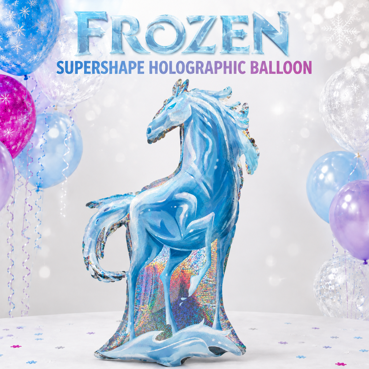 SUPERSHAPE HOLOGRAPHIC FROZEN 2 NOKK THE WATER SPIRIT P70