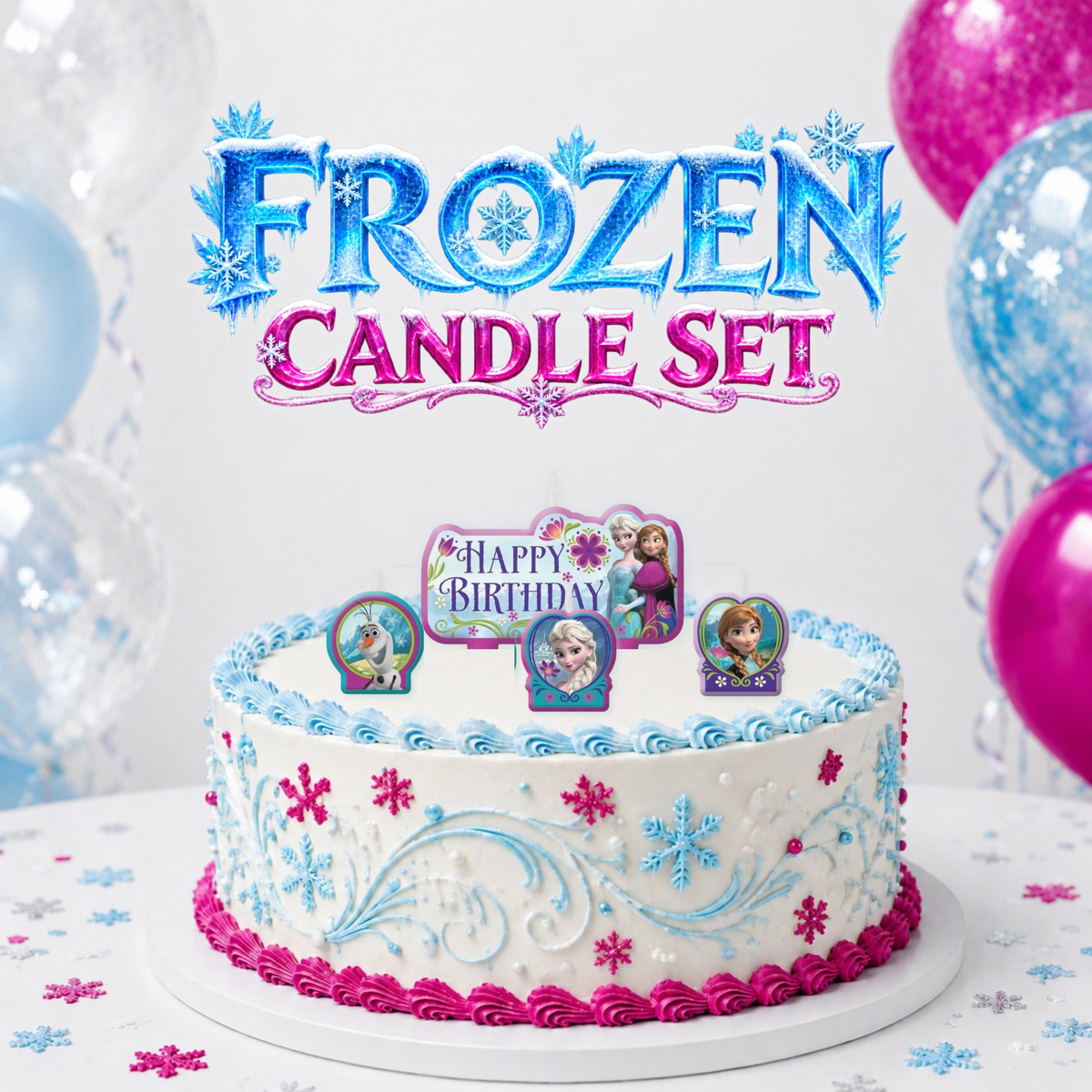 Frozen Candle Set