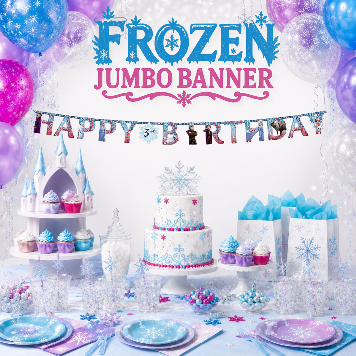 Frozen Jumbo Banner
