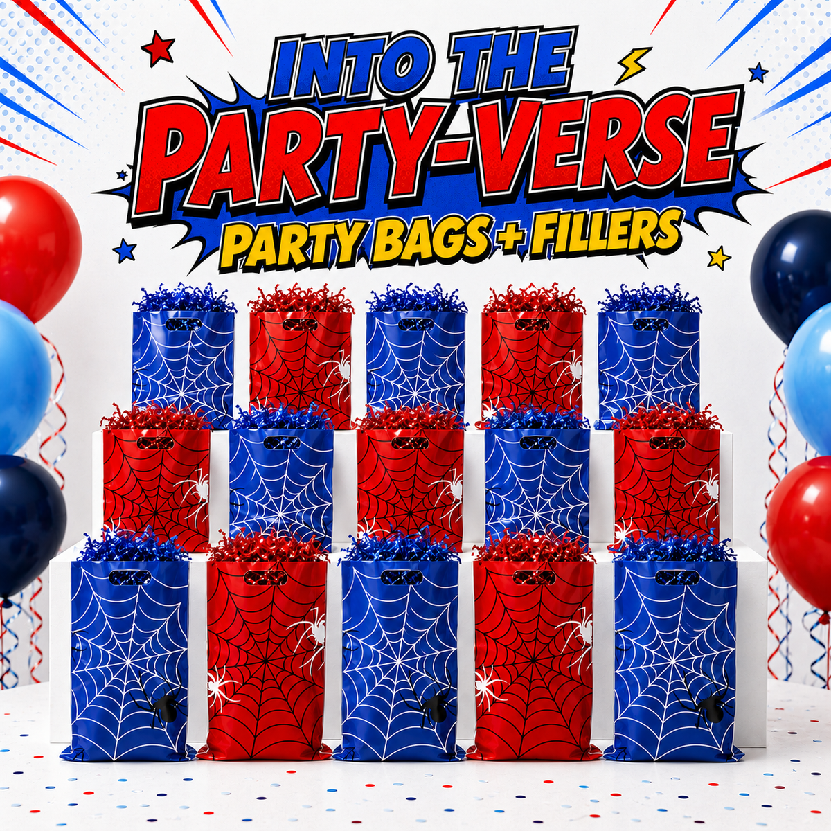 Into the Party-Verse Goodie Bags + Fillers