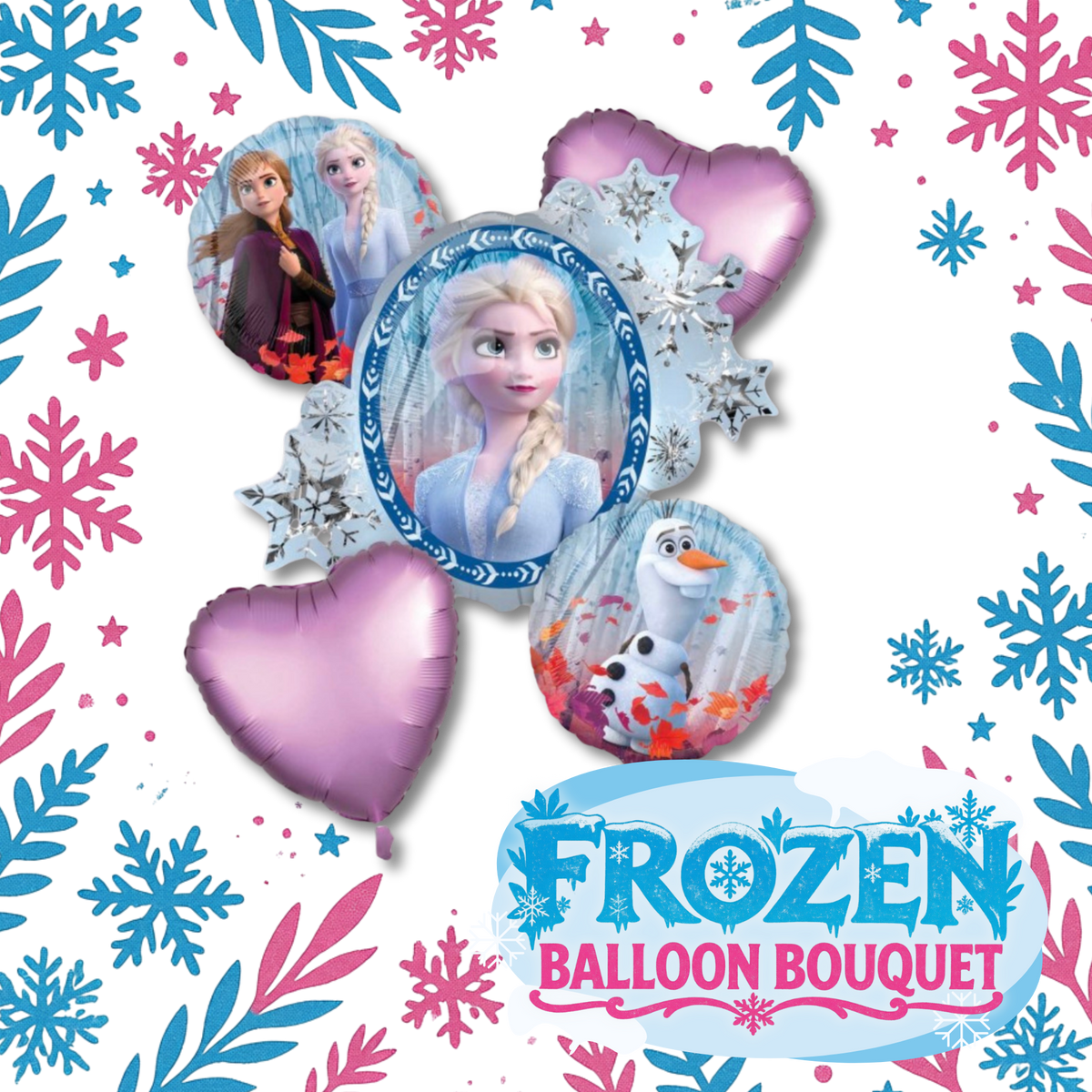 Frozen 5pc Bouquet