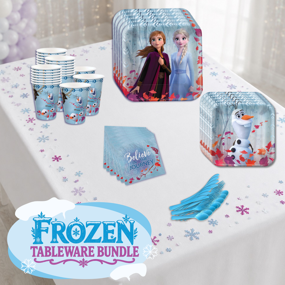 Frozen Licensed Tableware Bundle