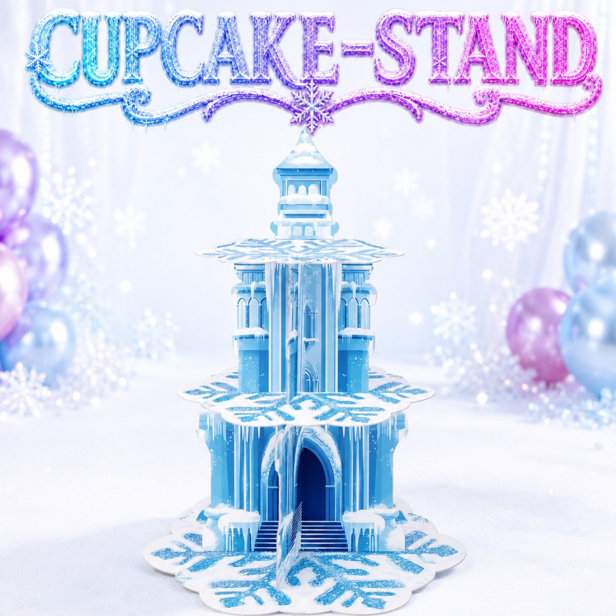 Do You Wanna Build A Party Cupcake Stand