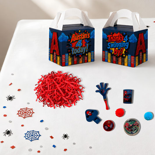 Into the Party-Verse Custom Favour Boxes