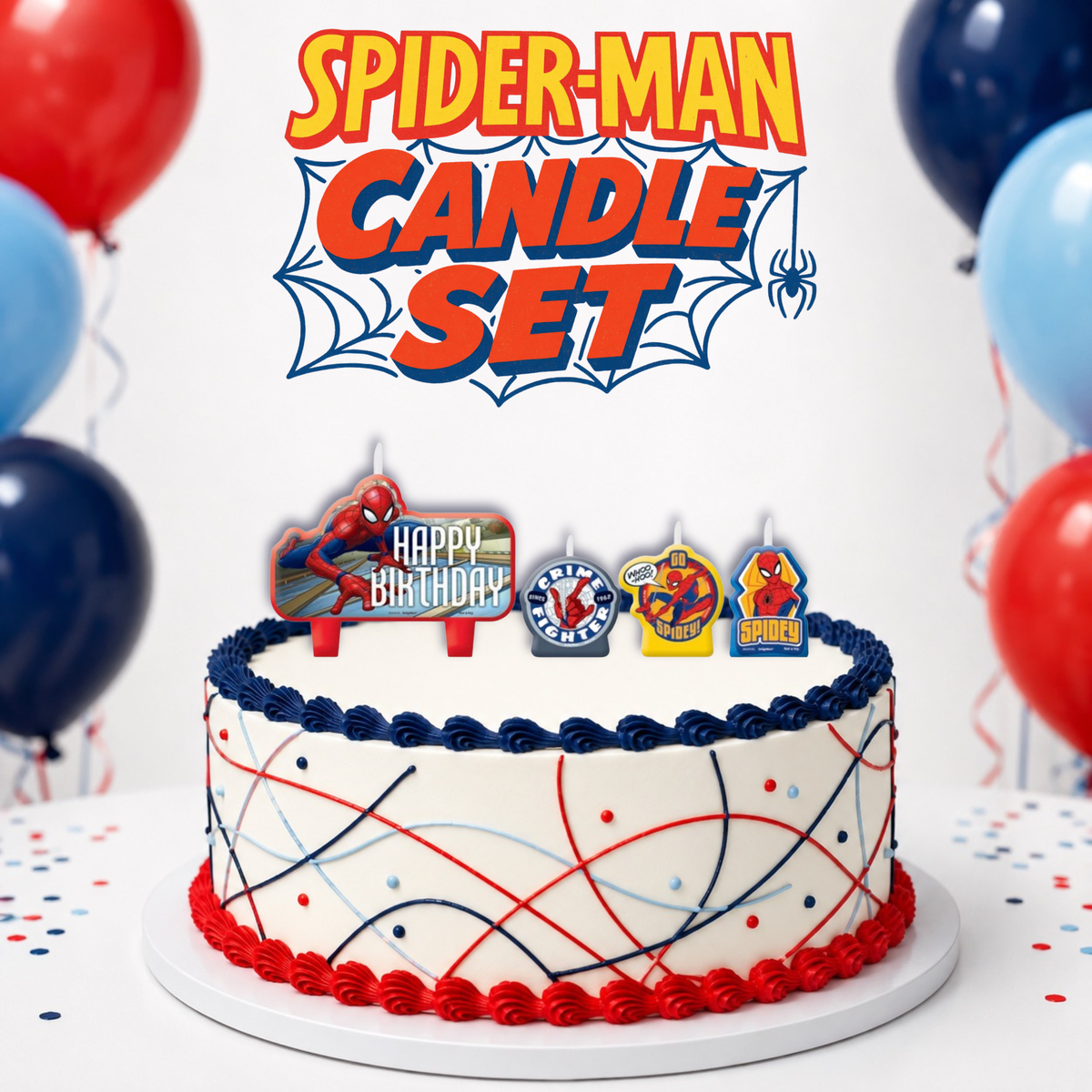 Spiderman Webbed Wonder Candle Set